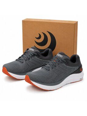 Topo Athletic Phantom 2 Supportive Mens 12.5 Grey Clay Road Running Shoe New Box